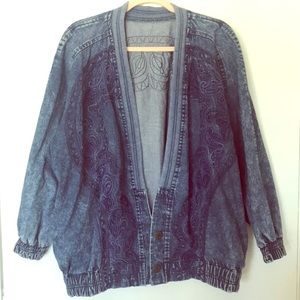 VINTAGE Oversized Jean Jacket